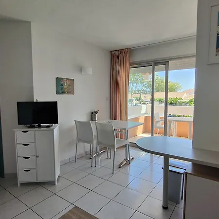 Bord De - Climatisation, Balcon, Parking Et Piscine - Fr-1-801-3 * Агд